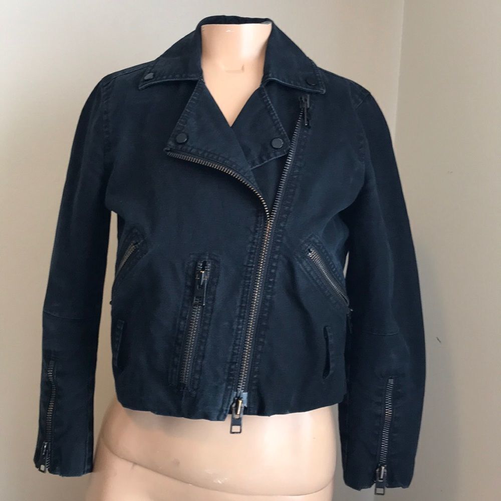 All Saint Ismene Shrunken Biker